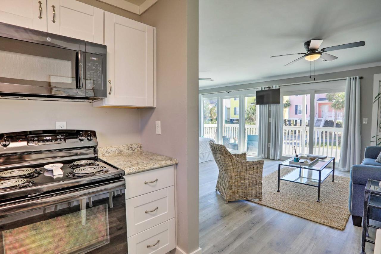 Updated Studio 1-Block Walk To Surfside Beach! Миртъл Бийч Екстериор снимка