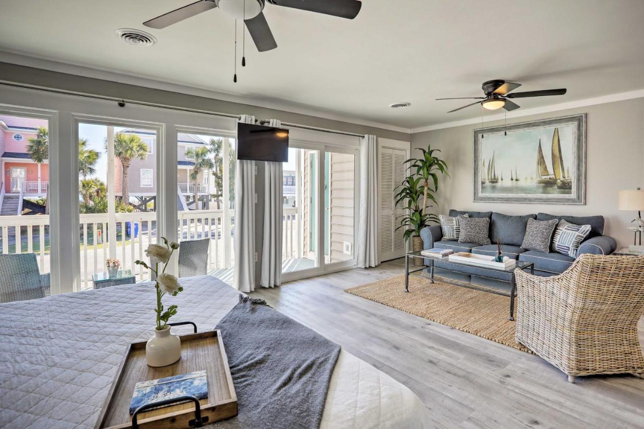 Updated Studio 1-Block Walk To Surfside Beach! Миртъл Бийч Екстериор снимка