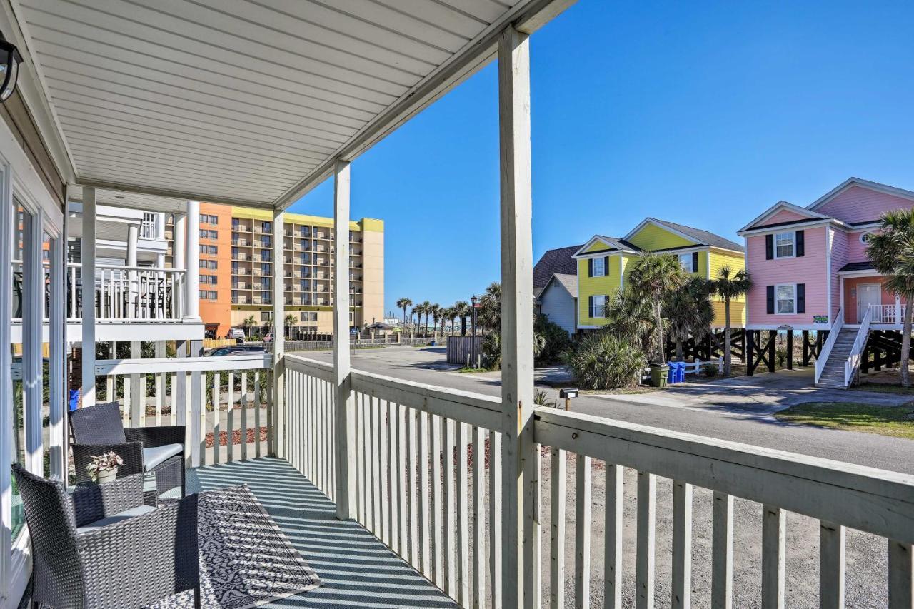 Updated Studio 1-Block Walk To Surfside Beach! Миртъл Бийч Екстериор снимка